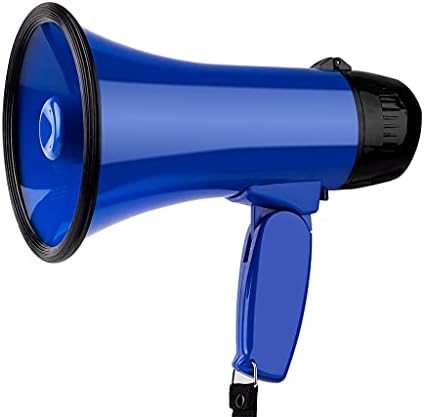 25W Portable Speaker Megaphone Strap Grip Loudspeaker Record Play Horn Tour Guide Speakers Amplifiers