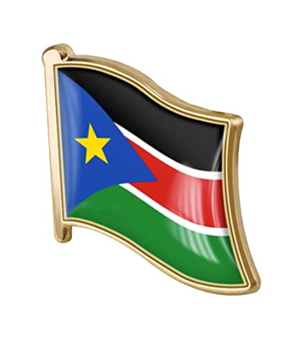 Image of vmcoatdu Country Flag Pin Badge International Travel Brooch Metal Alloy Souvenir Pin for Hat Clothes Backpack