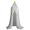 dix-rainbow Bed Canopy for Kids Reading Nook Crib Bed，Princess Prince Round Dome Hanging for Children Baby Netting…