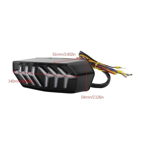 Luz trasera para motocicleta Honda Grom y CBR con intermitentes para tus rutas urbanas y viajes 3