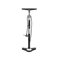 Gregster Gregster Unisex Standluftpumpe Fahrrad, Schwarz, 32mm, - Produktbild