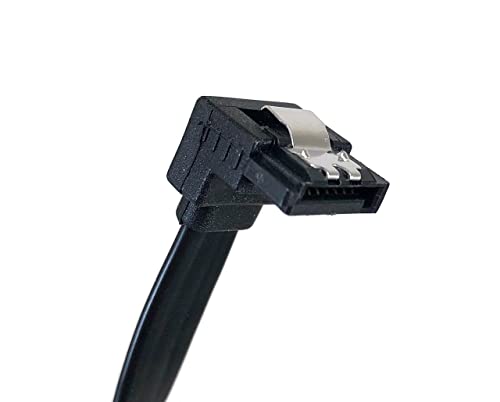 Cable SATA III 20" con conector recto y ángulo de 90° 3 unidades miniatura 4