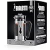 Bialetti 6860 Preziosa Stainless Steel 3-Cup French Press Coffee Maker, Silver (06860)