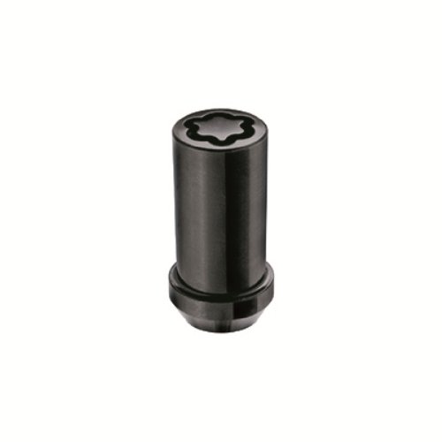 McGard 25112 Black (M14 x 1.5 Thread Size) Tuner Style Cone Seat Wheel Lock, (Set of 4)