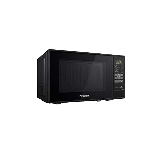 Panasonic NNE28JBMBPQ Compact Solo Microwave Oven with Turntable, 800