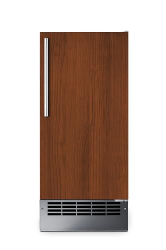 Summit 15' Ice Maker, Drain Free, Built-in Ice Maker 25lb. Production Capacity, Panel Ready*- BIM26H34IF *Panel not Included