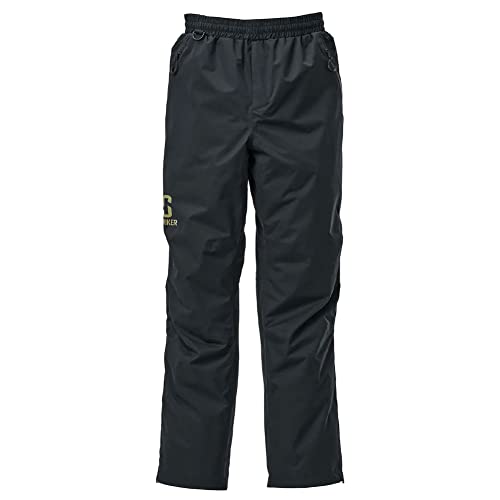 Striker Men's Vortex Durable Waterproof Breathable Outdoor Fishing Rain Pant with Reflective Elements, Black, Medium