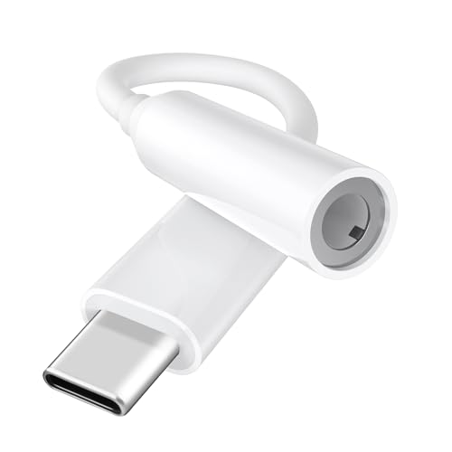Meliya Adaptador USB C Jack 3.5mm Auriculares para Samsung Huawei OPPO Vivo Google Pixel iPad Pro MacBook Xiaomi