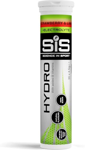 Science in Sport Hydro Electrolitos, Fresa y Lima, 20 Comprimidos