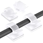 URAQT 70 Piezas Clip de Cable Autoadhesivo