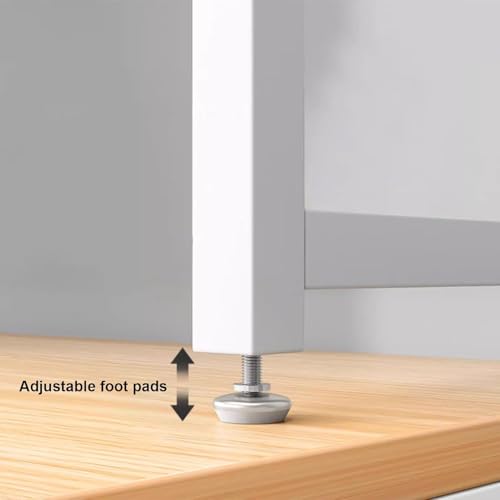 Estante de escritorio ajustable para organizar libros y decoración en oficina o dormitorio 7