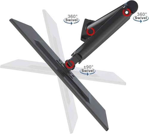 Image of BIG VUE TV Cart, Stand for LCD LED 4K Flat Screen TVs for Bedroom, Living Room, Studio Classic Design, Home Decor (Stand, 17-30 Inch)