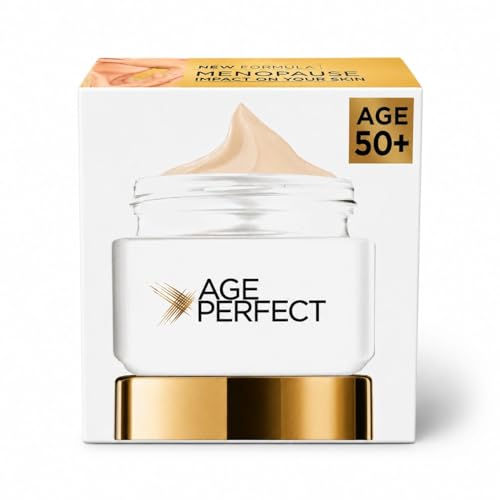 Image of L'Oreal Paris Age Perfect Collagen Expert Day Cream 50ml | Anti-Aging Face Moisturizer for Mature Skin | Firms, Retightens & Hydrates | Helps Reduce Age Spots