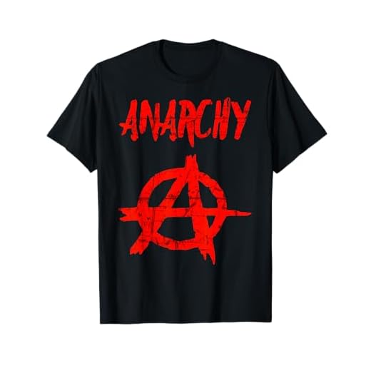 アナーキー アナーキスト シンボル レッド Tシャツ