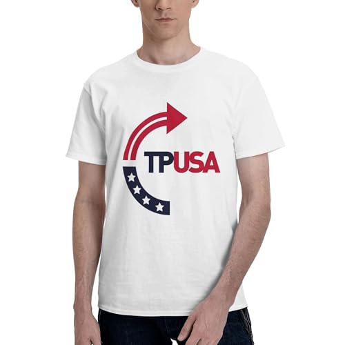 Tpusa Turning Point USA Shirt Stand with Charlie Mens T Shirt