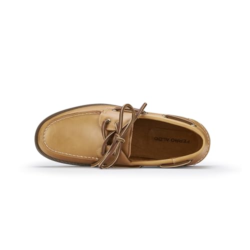 Image of Ferro Aldo Men's Premium Moc Toe Loafers | Casual & Dress Styles with Tassels & Horsebit Buckles