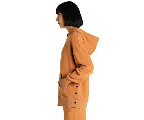 Image of PUMA Women Cotton Hooded Neck Sweatshirt