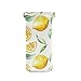 susiyo Watercolor Yellow Lemons Glasses Case Portable Microfiber PU Leather Soft Sunglasses Bag Eyeglasses Pouch Holder Squeeze Top for Women Men