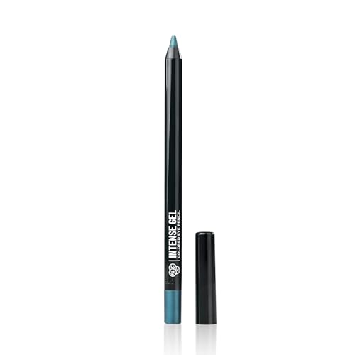 PAC Intense Gel Colored Eye Pencil Teal | 36H Long Wear | Smudgeproof Waterproof | Easy Glide