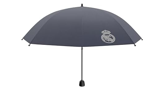 CyP Brands- Real Madrid- Paraguas, Plegable, Paraguas Manual, 48 cm., Color Azul, Producto Oficial | Ya disponible en tu tienda friki favorita! En mundofriki.es!