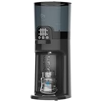 Bellababy Flaschenzubereiter für Babys,Flaschenwärmer Baby,Instant Warmer 5~15 Minuten,Wasserspender für Sofortige Herstellung von Formelflaschen,Abnehmbarer Behälter,Einfache Reinigung,Schwarz