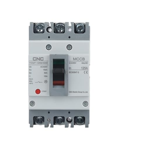 YCM7-125S/3300 MCCB 3P 125A résout les coupures de votre générateur AC400V 15 kA
