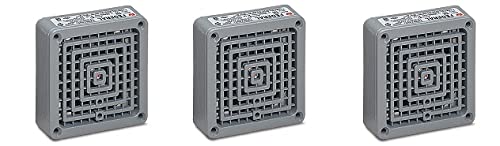 Federal Signal350-120-30 Vibratone Horn, 120VAC, 0.18 AC, Gray (3)