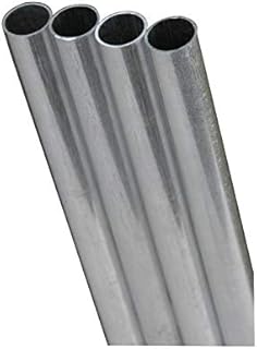 K&S 9/32 in. Dia. x 36 in. L Round Aluminum Tube