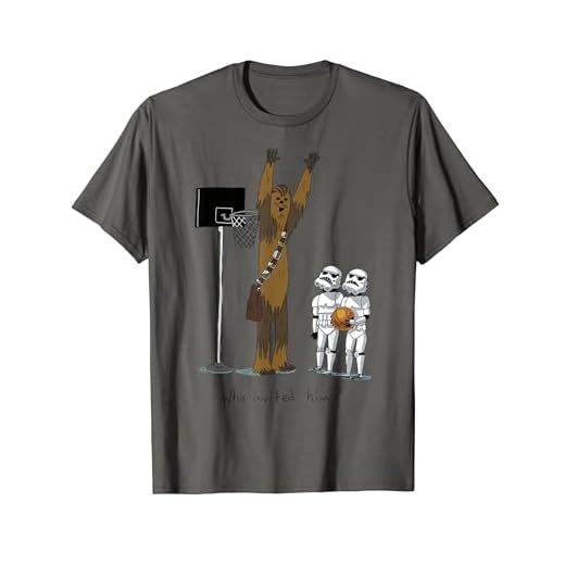 Star Wars Chewbacca Basketball Who Invited Him Camiseta