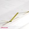 Officemate Paper Fasteners, 2 Inch Shank, Brass (99817)