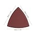 HARFINGTON 60pcs Triangular Hook & Loop Sandpapers 600/800/1000/1200/1500/2000 Grits 3-1/8