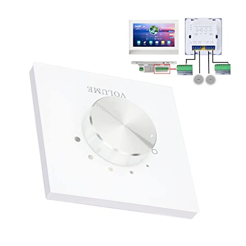 Smart Home Volume Controller with 5 Levels of Volume Adjustment, Button, Dual Channel Stereo Adjustment - Image 4