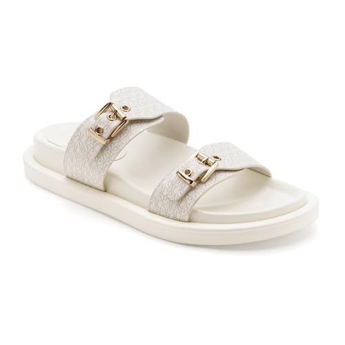 Image of U.S. POLO ASSN. Maria Black Footbed Flats With Monogram Logo