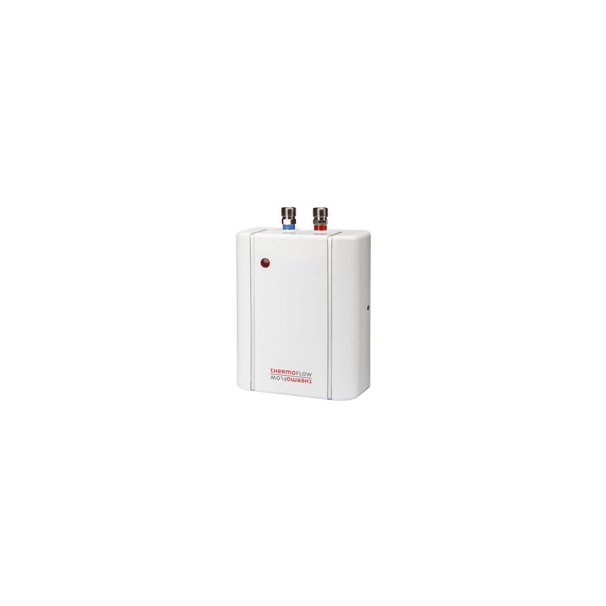 Thermoflow Elex 5.5 kW Instantaneous Water Heater 230 V | Pressureless Small Instantaneous Water Heater | Hot Water up to 40 °C | G 3/8 Inch Connection | 3 L/min | Instantaneous Water Heater for Sink