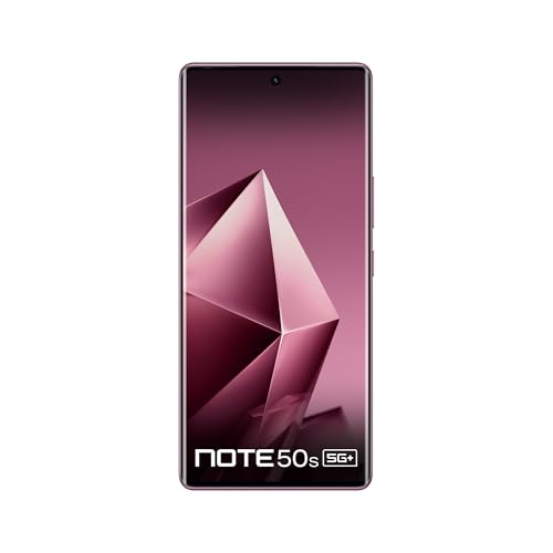 Image of Infinix Note 50s 5G+ (Mystic Plum, 6GB RAM, 128GB Storage)|Slimmest 3D Curved 144Hz AMOLED Display | 5500mAH Battery | Dual Speakers by JBL | 90FPS BGMI