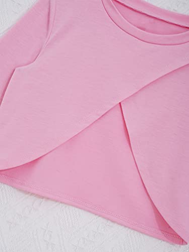 Kid Girls Classic Ballet Dance Cardigan Knit Wrap Top Crop Top Coat Gym Outerwear Bolero Shrug Sweater4