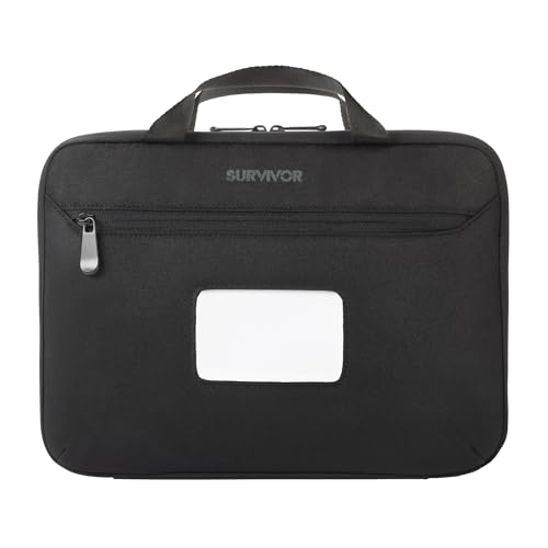 Image of Survivor Apex Always-On Case for 14 inch Laptops - Rugged Protection, Shock-Absorbing, Water-Resistant, Lightweight Design, Fits All 14-Inch Devices - HP, Lenovo, Asus, Acer, Notebook, Chromebook - Black