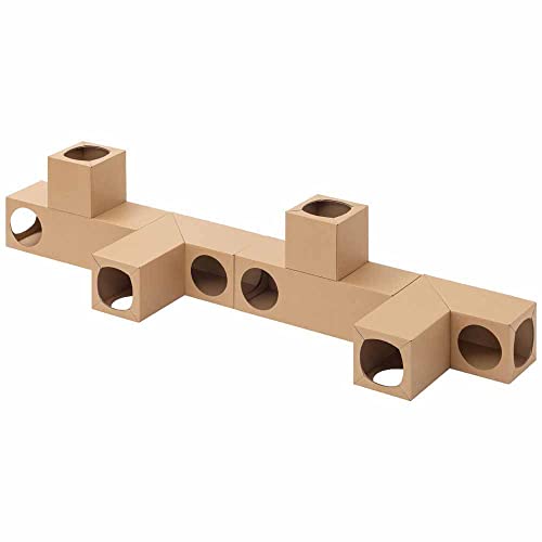 アイリスオーヤマ 猫 おもちゃ ねこねこトンネル 組み合わせ自在 トンネルセット P-NTT