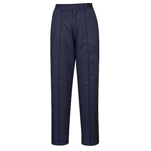 Portwest Pantalon Femme Elastiqué, Couleur: Marine, Taille: 4XL, LW97NAR4XL