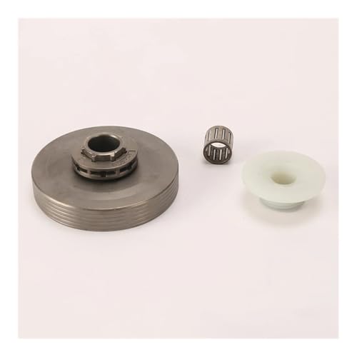 Clutch Drum .325 7 Teeth 19mm Sprocket Rim Fit for Chinese 4500 5200 5800 45cc 52cc 58cc Chainsaw Parts Needle Bearing Worm Gear