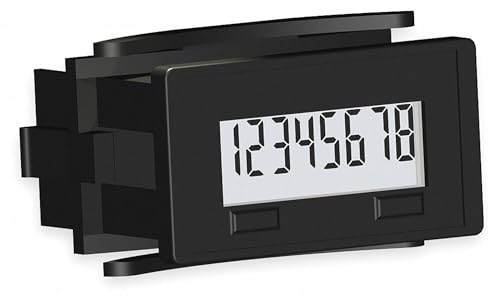 TRUMETER 6300-0500-0000 1/32ND DIN HOUSING, 40 HZ / 150 HZ, 5003-013 - Gasket, 6300 Series, 8 Digit, All 63 Models, CTR, Dry Contact PROG, LCD Counter, Remote Reset