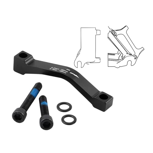 Kangnice Aluminum Alloys Disc Brake Adapter Bike Brackets Caliper Bicycles Rotor Adaptors for Easily Installation