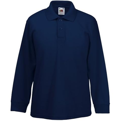 Polo piqué Fruit of the Loom Enfant Cover
