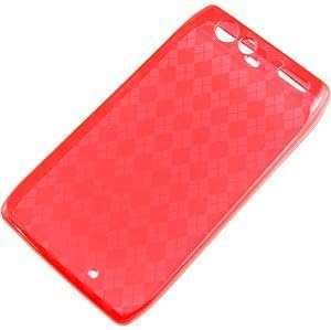 Qmadix FGMTXT912RD Flex Gel Moto Droid RAZR XT912 - Skin - Retail Packaging - Red