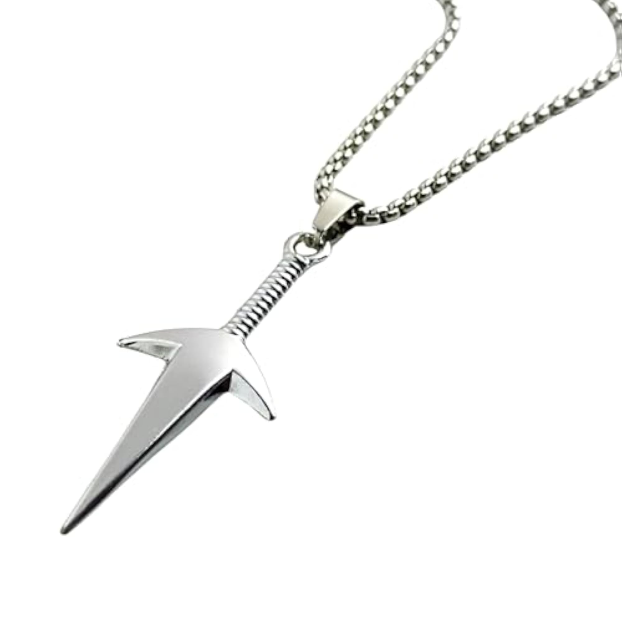 Men's Stainless Steel Sword Pendant Chain Necklace