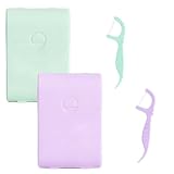 104 Pezzi Archetti Filo Interdentale Doppio Filo Dental Floss Menta Lime