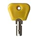 GAOHOU 4 Stück Ersatz Clark Gabelstapler Zündschlüssel für Clark Gabelstapler 2368655 1492154 2035830 2782017 Hyster 379902 Gabelstapler