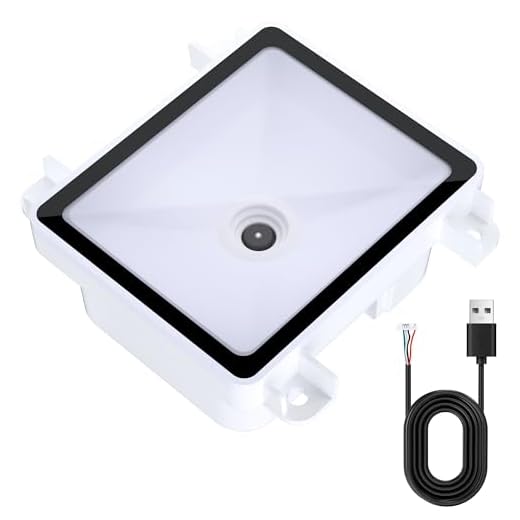 Tera Scanner de codes-barres 2D QR intégré à montage fixe - Module de numérisation de détection automatique - Mini lecteur de codes-barres 1D pour kiosques en libre-service - Contrôle d'accès