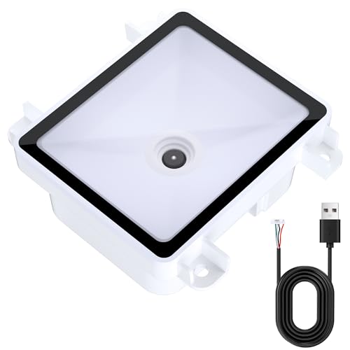 Tera Lecteur de codes-barres embarqué 2D QR - Module de numérisation fixe - Numérisation automatique - Mini lecteur de codes-barres 1D 3100