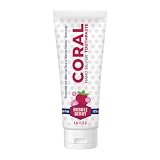 Coral Nano Silver Bubble Berry Kids Toothpaste, Natural Fluoride Free Teeth Whitening Toothpaste, Coral Calcium Nano Silver Infused SLS Free - 4 Ounces